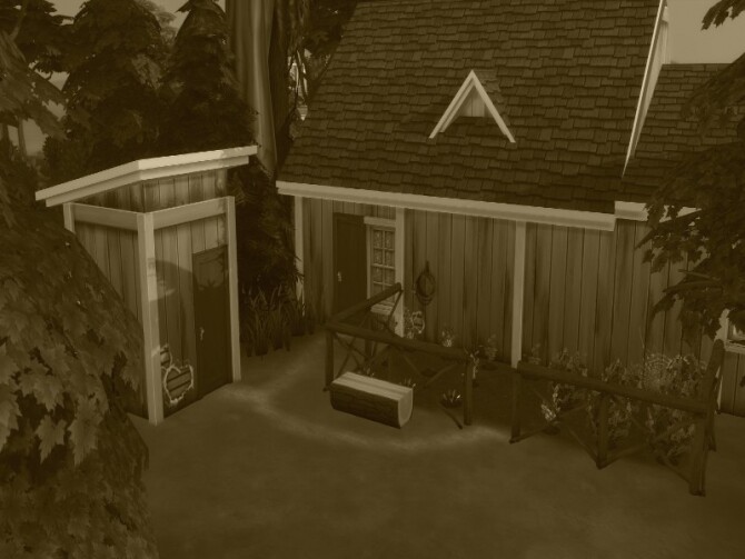 Sims 4 Old Cottage by GenkaiHaretsu at TSR