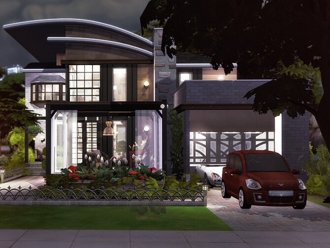 Sims 4 Tamrat home by Rirann at TSR