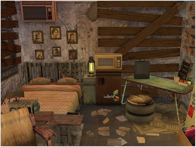 Sims 4 Rusty Cabin by lotsbymanal at TSR