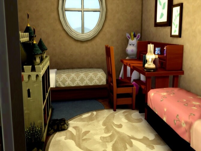 Sims 4 Elfish small arboreal elf house by GenkaiHaretsu at TSR