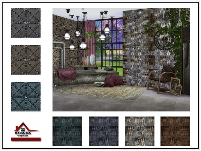 Sims 4 Stalex wallpaper by marychabb at TSR