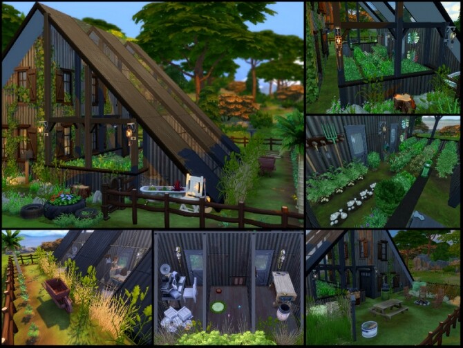 Sims 4 Post Apocalyptic Safe House by sparky at TSR
