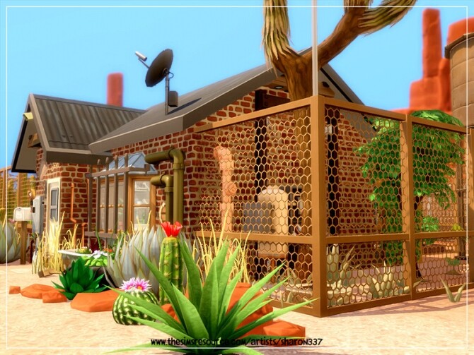 Sims 4 Survival Bungalow Nocc by sharon337 at TSR