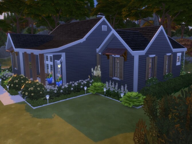Sims 4 Carolina Craftsman Home by NewBee123 at TSR