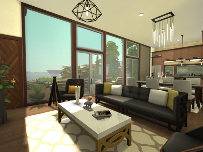 Sims 4 Luxury Modern Villa by Ojan Learns to Play Sims at TSR