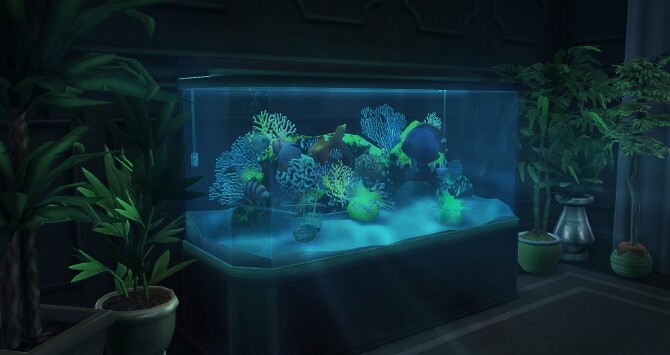 Sims 4 Mr.Maritime Aquarium by simsi45 at Mod The Sims
