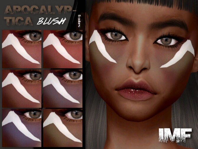 Sims 4 IMF Apocalyptica Blush by IzzieMcFire at TSR