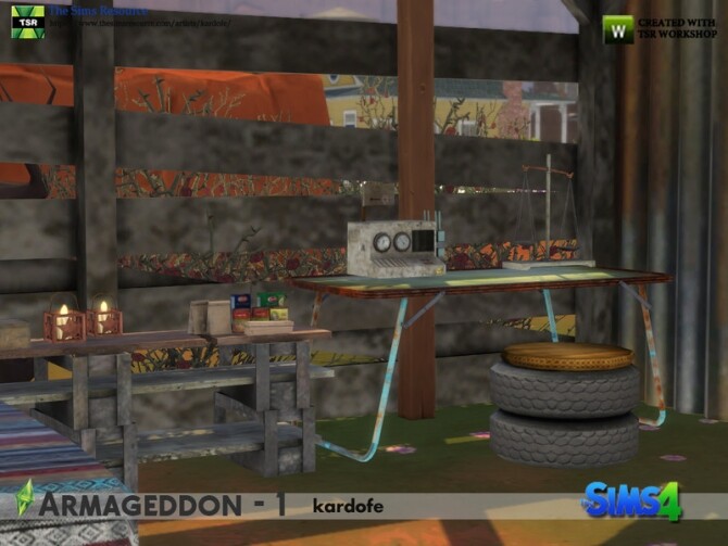 Sims 4 Armageddon 1 set by kardofe at TSR