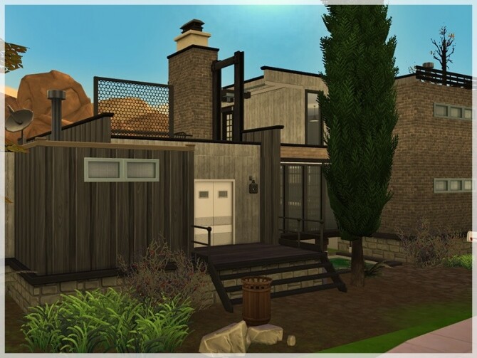Sims 4 The Lookout house by Ray Sims at TSR