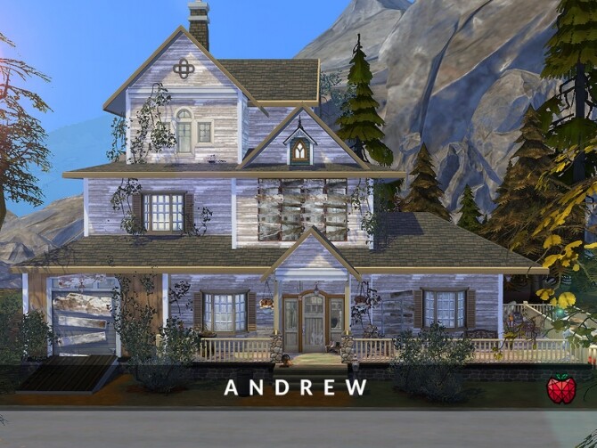Sims 4 Andrew happy family home by melapples at TSR