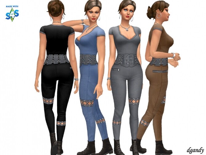 Sims 4 Apocalypse Jumpsuit 20200508 by dgandy at TSR