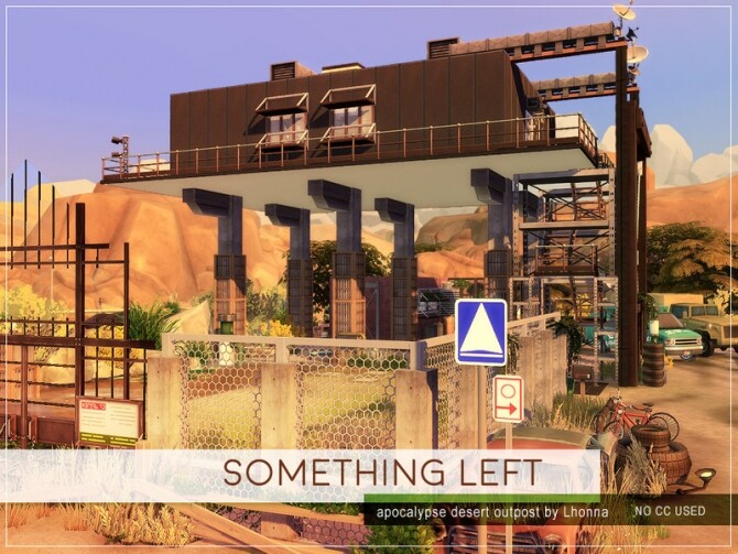 Sims 4 Something Left lot by Lhonna at TSR