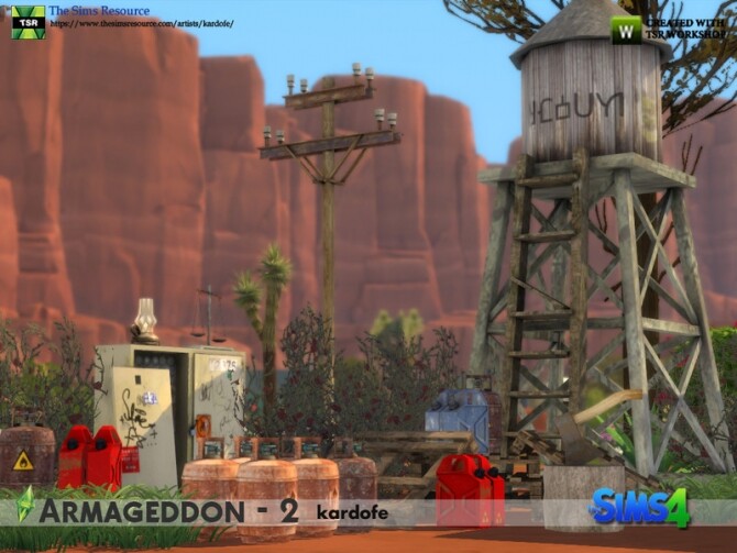 Sims 4 Armageddon 2 set by kardofe at TSR