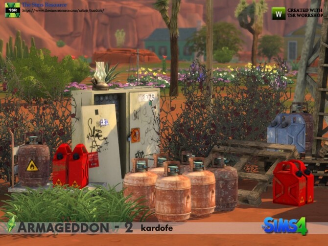 Sims 4 Armageddon 2 set by kardofe at TSR