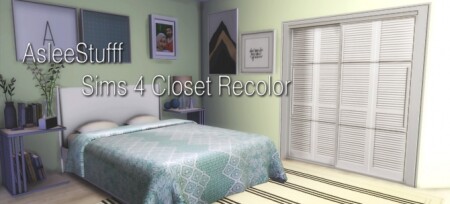 Closet Recolor EA Mesh at Aslee Stuff