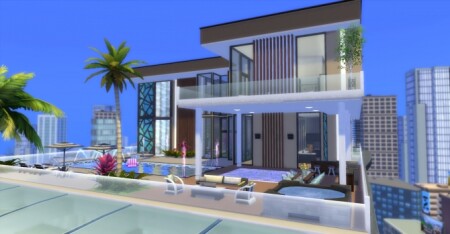 Courtyard Penthouse by mon8993 at Mod The Sims