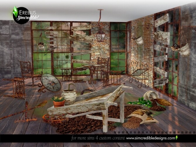 Sims 4 Erebus apocalyptic set by SIMcredible at TSR