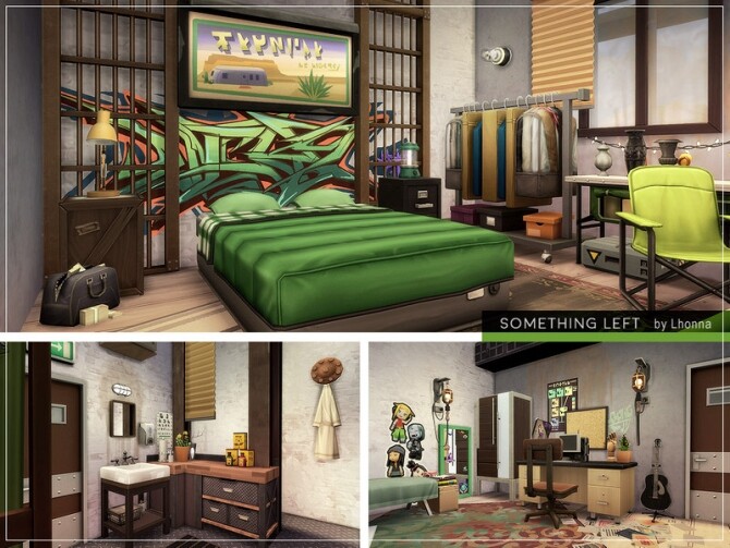 Sims 4 Something Left lot by Lhonna at TSR