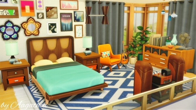 Sims 4 Comfy 2 storied Flat at Agathea k