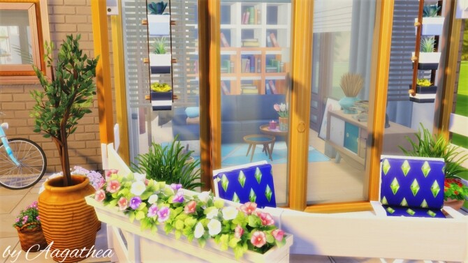 Sims 4 Comfy 2 storied Flat at Agathea k