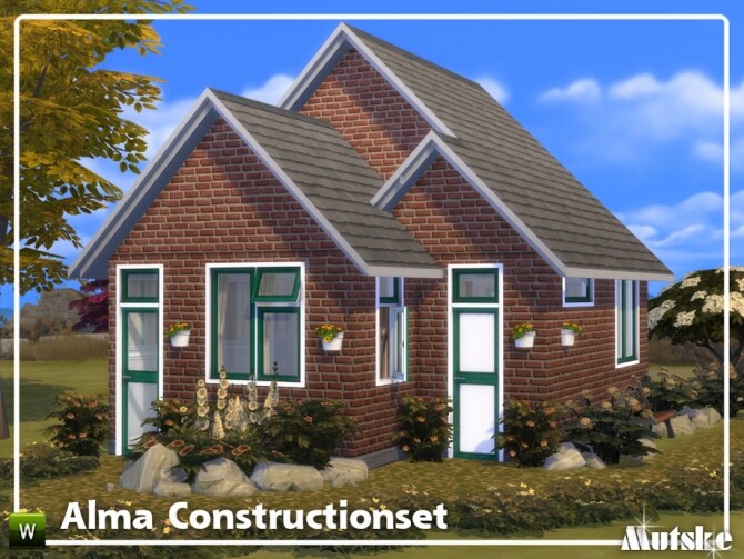 Sims 4 Alma Construction Set Part 7 by mutske at TSR