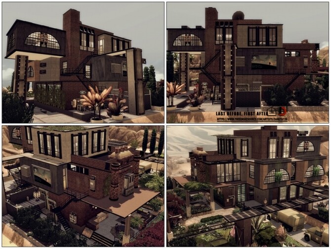 Sims 4 Last before, first after house by Danuta720 at TSR