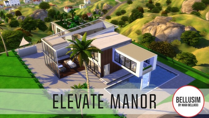 Sims 4 Elevate Manor by Bellusim at Mod The Sims