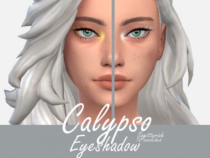 Sims 4 Calypso Eyeshadow by Sagittariah at TSR