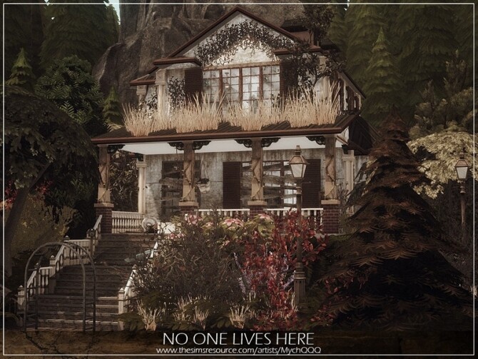 Sims 4 No One Lives Here by MychQQQ at TSR