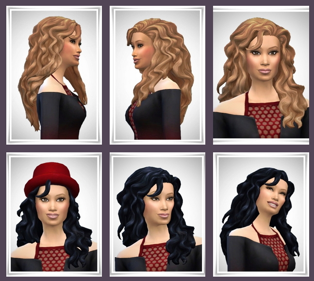 Sims 4 Luna Hair at Birksches Sims Blog