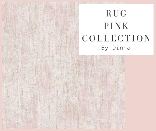 Sims 4 Rugs Pink Collection at Dinha Gamer