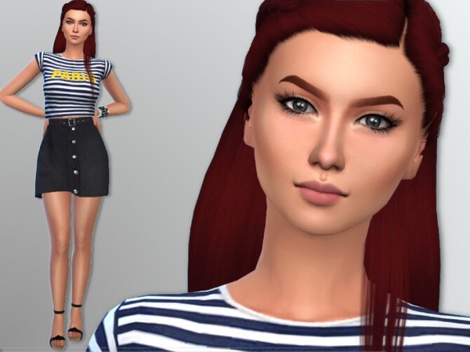 Sims 4 Audrey Brunner by Mini Simmer at TSR