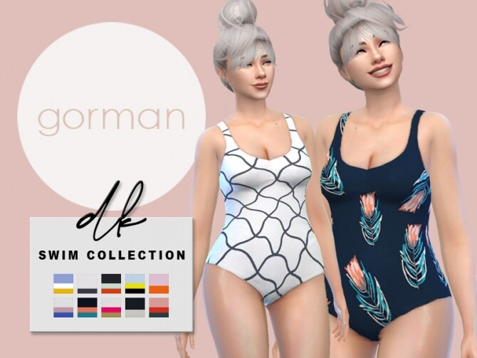 Sims 4 Swim Collection as seen on Katy Perry at DK SIMS