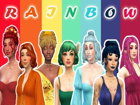 Rainbow Sims Challenge by MiMsYT at Mod The Sims
