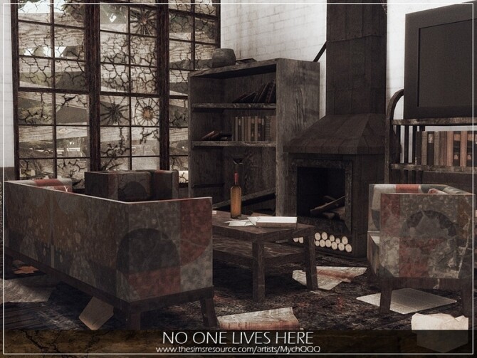 Sims 4 No One Lives Here by MychQQQ at TSR
