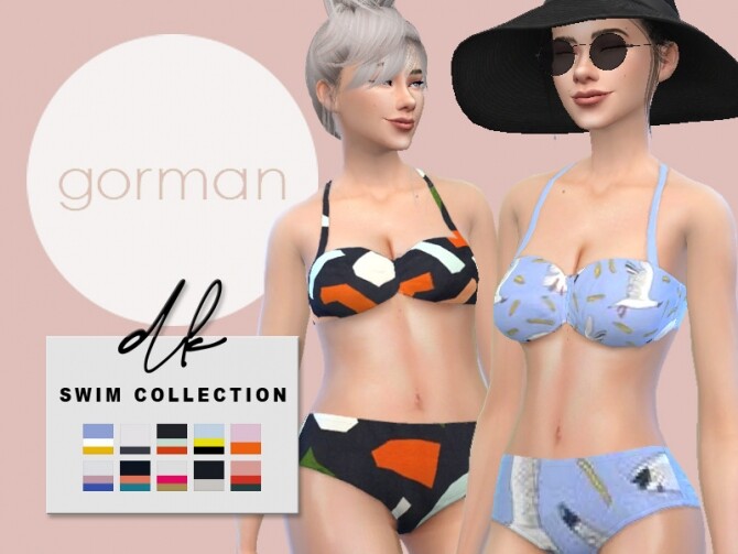 Sims 4 Swim Collection as seen on Katy Perry at DK SIMS
