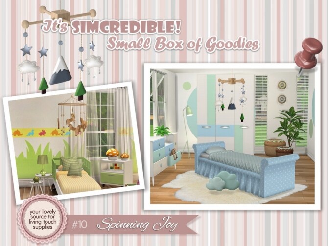 Sims 4 Spinning Joy Set by SIMcredible at TSR