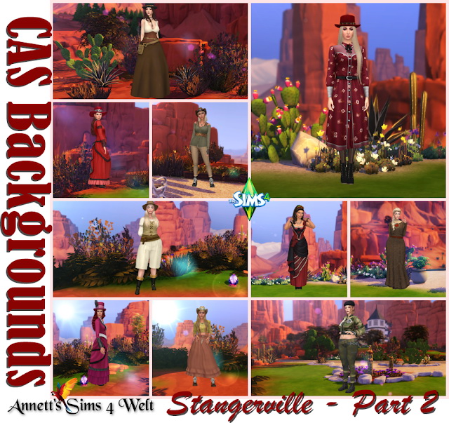 Sims 4 CAS Backgrounds Stangerville Part 2 at Annett’s Sims 4 Welt