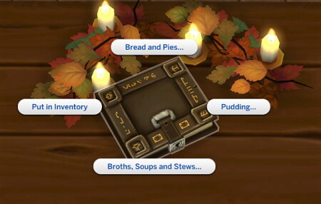 Medieval Cookbook by Littlbowbub at Mod The Sims