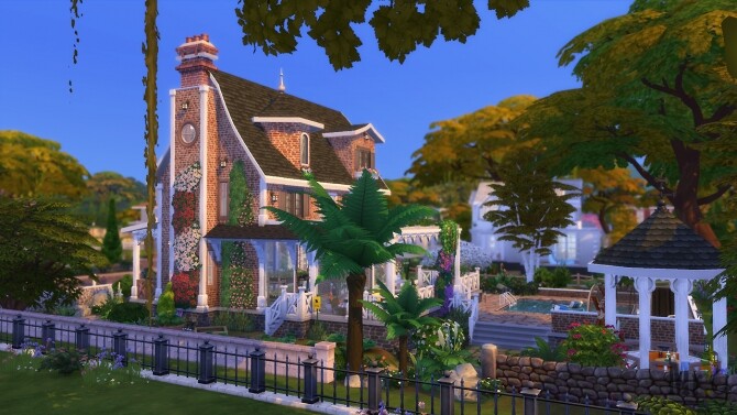 Sims 4 Large Family Cottage at Mister Glucose