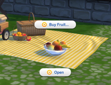 Functional Fruit Bowls by FlowerBunny at Mod The Sims
