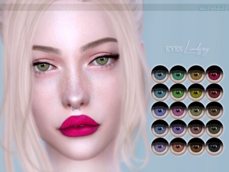 Lindsay EYES by ANGISSI at TSR » Sims 4 Updates