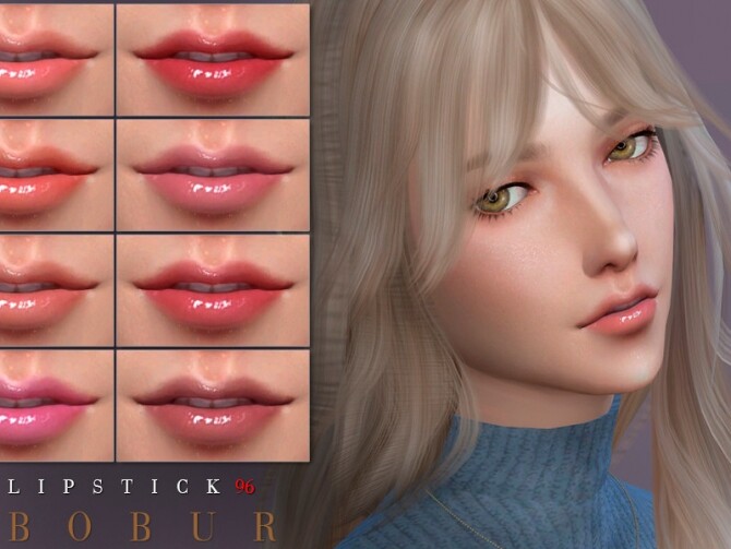 Sims 4 Lipstick 96 by Bobur3 at TSR