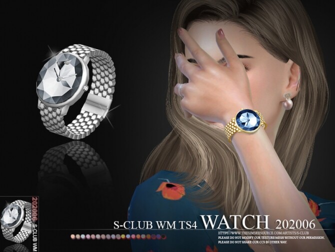 Sims 4 Watch 202006 by S Club WM at TSR