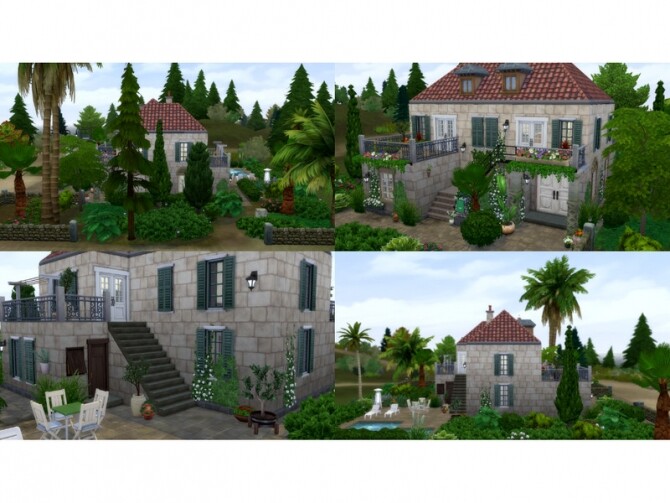 Sims 4 Dalmatia House by Alissnoele at TSR