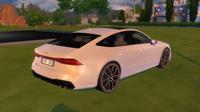 Sims 4 Audi S7 Sportback at LorySims