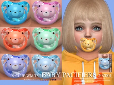 Baby Pacifiers 202001 by S-Club WM at TSR