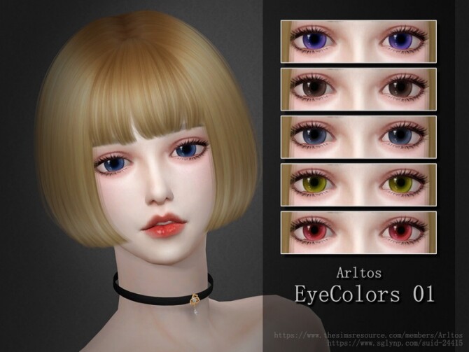 Sims 4 Eyecolors 01 by Arltos at TSR