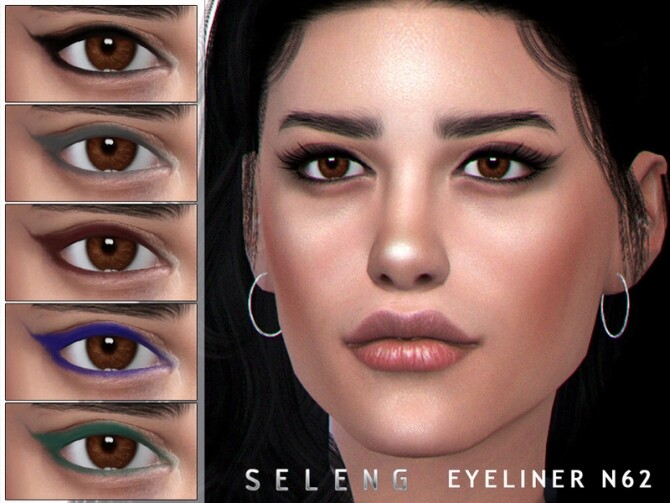 Sims 4 Eyeliner N62 by Seleng at TSR