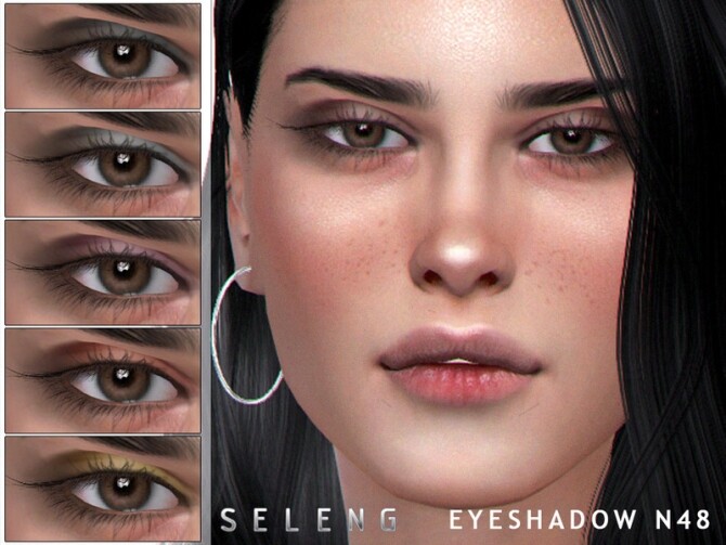 Sims 4 Eyeshadow N48 by Seleng at TSR